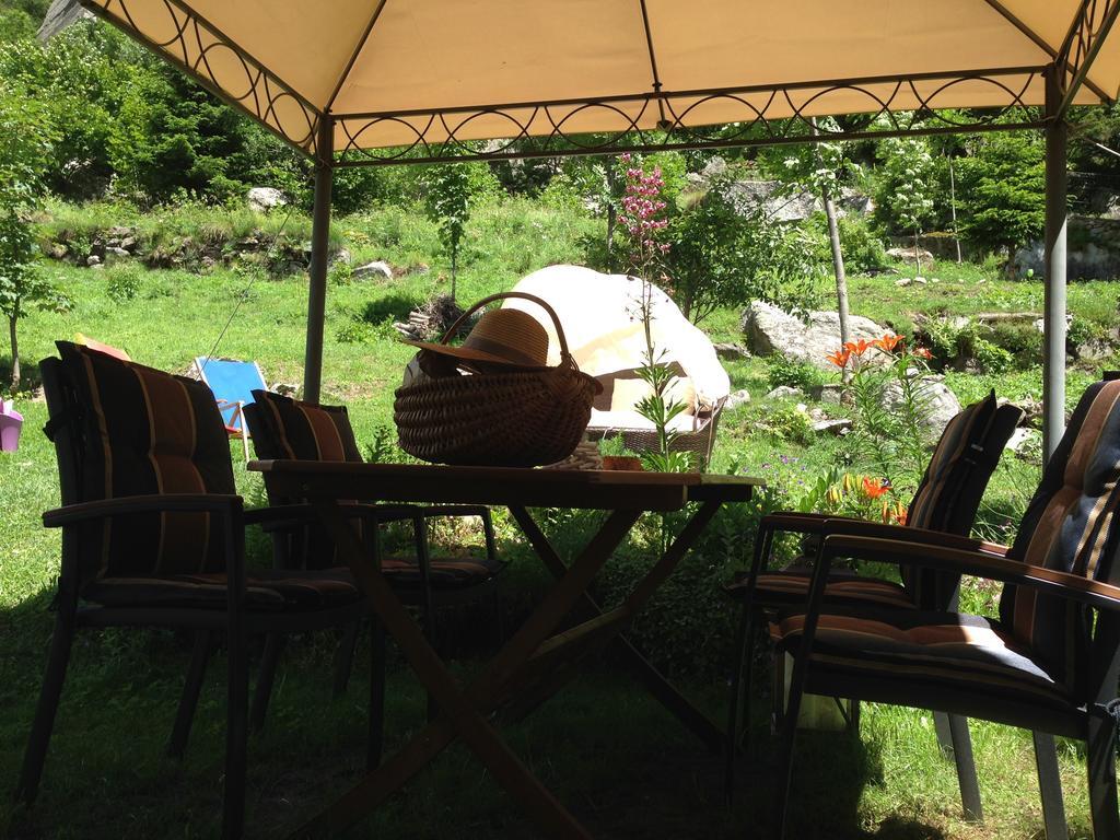 Appartamento Casa Weisstor Con Patio, Giardino E Orti Vista Monte Rosa มากุญญากา ภายนอก รูปภาพ